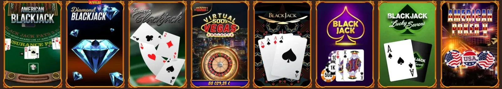 Alawin Casino Jeux de table